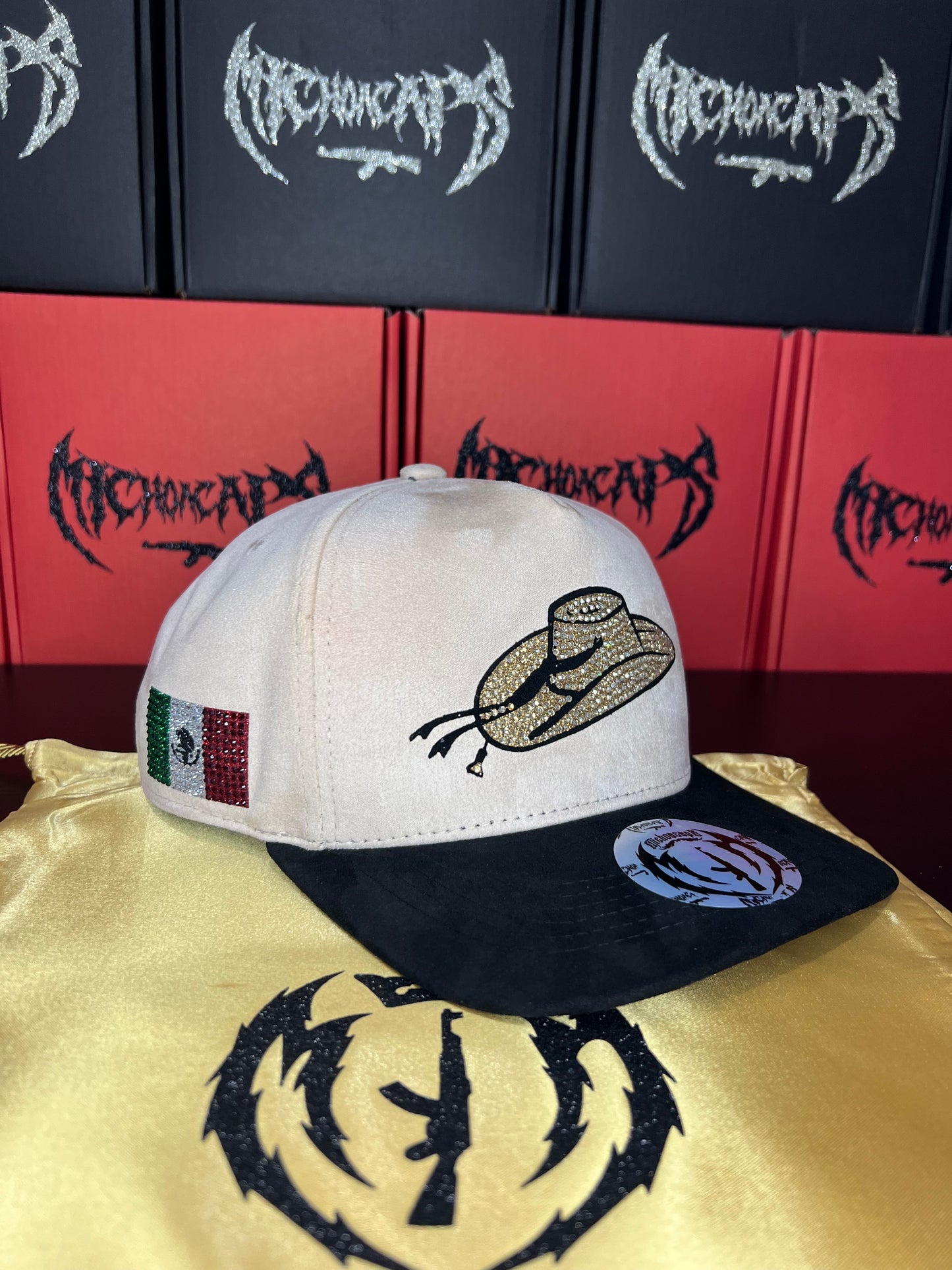 Sombrero Calentano gamuza