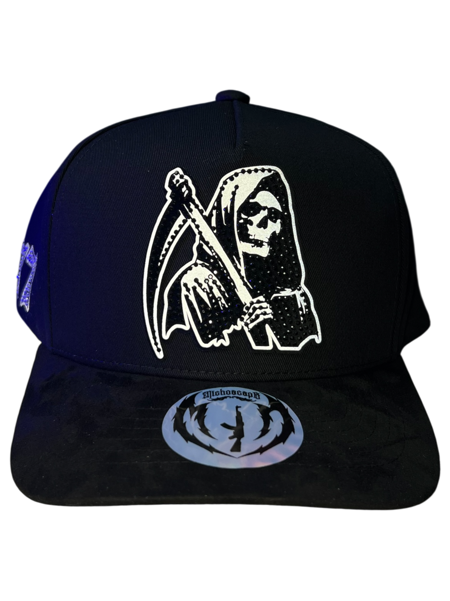 Santa Muerte Reflectiva con Pedreria